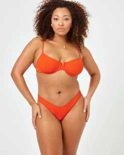 Discount Hunter Bikini Top - Pimento Underwire|Bikini Tops
