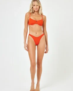Discount Hunter Bikini Top - Pimento Underwire|Bikini Tops