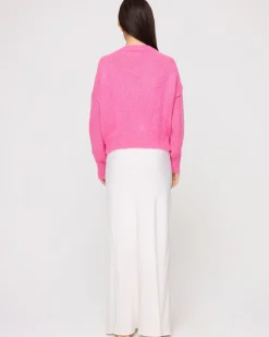 Sale Icon Pullover - Bubblegum Pink Sweaters|Tops