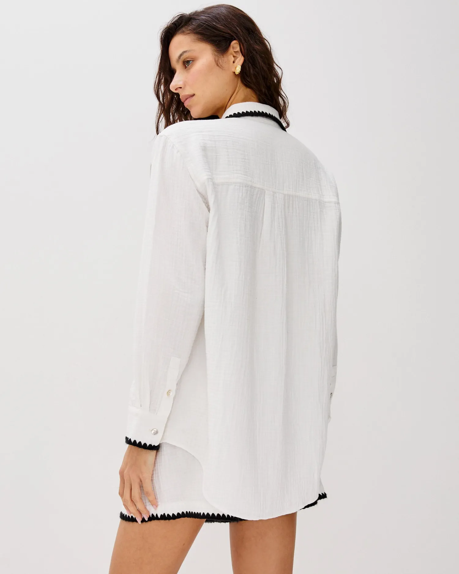 Hot Idania Shirt - White Sets|Tops
