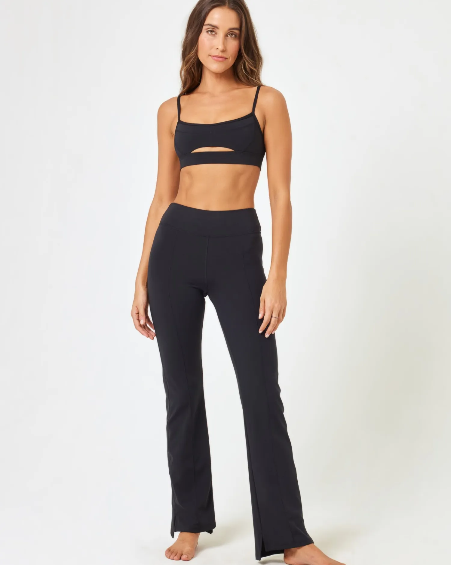 New In Play Legging - Black Bottoms