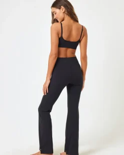 New In Play Legging - Black Bottoms