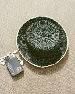 Discount Isadora Bucket Hat - Black Cream Hats