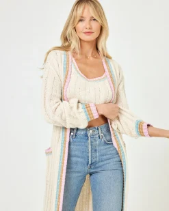Outlet Ivy Cardigan - Tapioca Sets|Loungewear