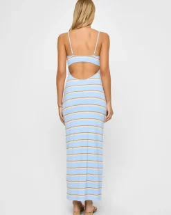 Discount Jordana Dress - Yacht Club Stripe Dresses