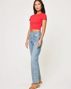 Online Julia Tee - Flame Tops|Basics
