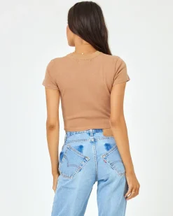 Online Julia Top - Camel Basics|Tops