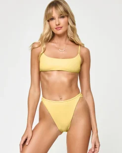 Fashion Kourt Bikini Bottom - Daisy High Waist|Classic