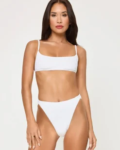 Online Kourt Bikini Top - White Bralette|Bikini Tops