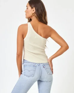 Discount Kylie Tank - Bone Tops|Basics