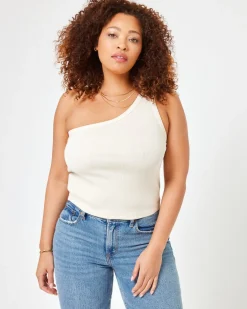 Discount Kylie Tank - Bone Tops|Basics