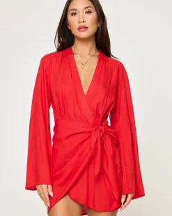 Online Las Palmas Dress - Flame Dresses
