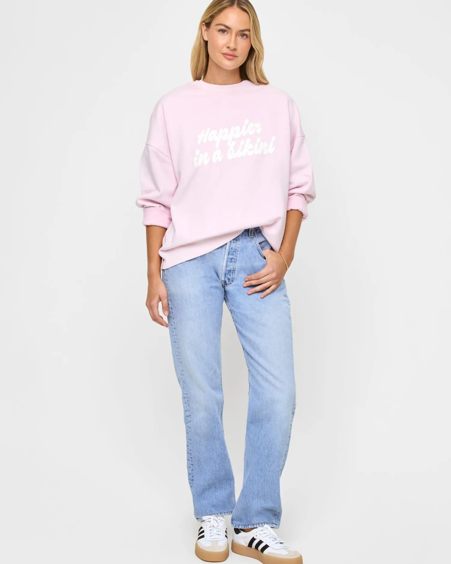 Hot Legend Sweatshirt - Blush Loungewear