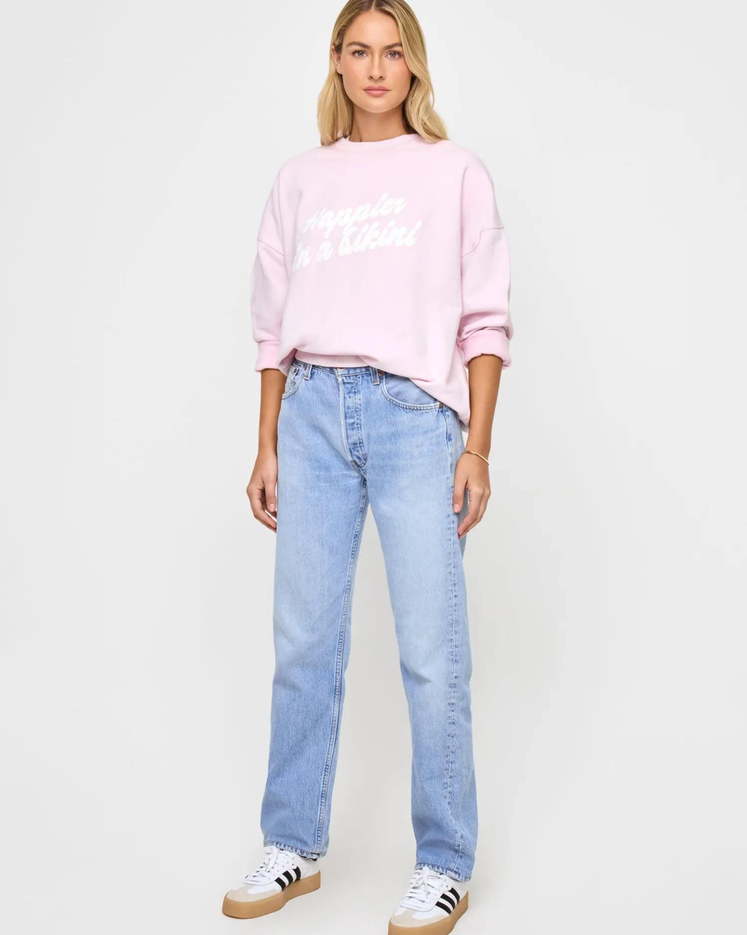 Hot Legend Sweatshirt - Blush Loungewear