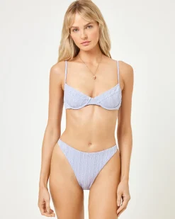 Outlet Leilani Bikini Bottom - Ice Bitsy|Bikini Bottoms