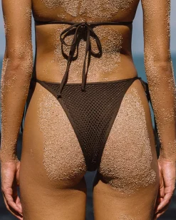 New Levy Bikini Bottom - Espresso Bitsy|Bikini Bottoms