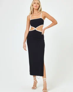 Best Libra Dress - Black-Cream Dresses