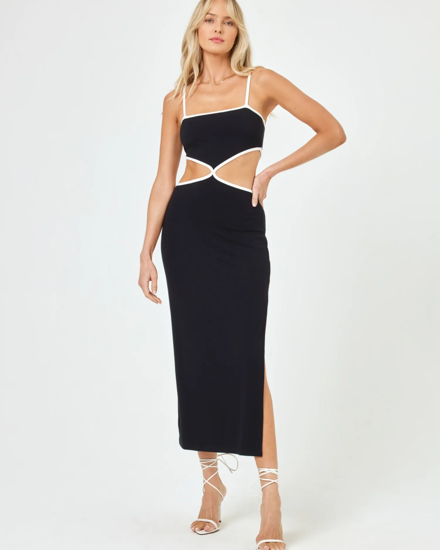 Best Libra Dress - Black-Cream Dresses