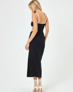 Best Libra Dress - Black-Cream Dresses
