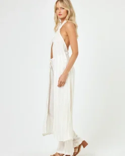 New Lily Pant - Cream Cover-ups|Bottoms