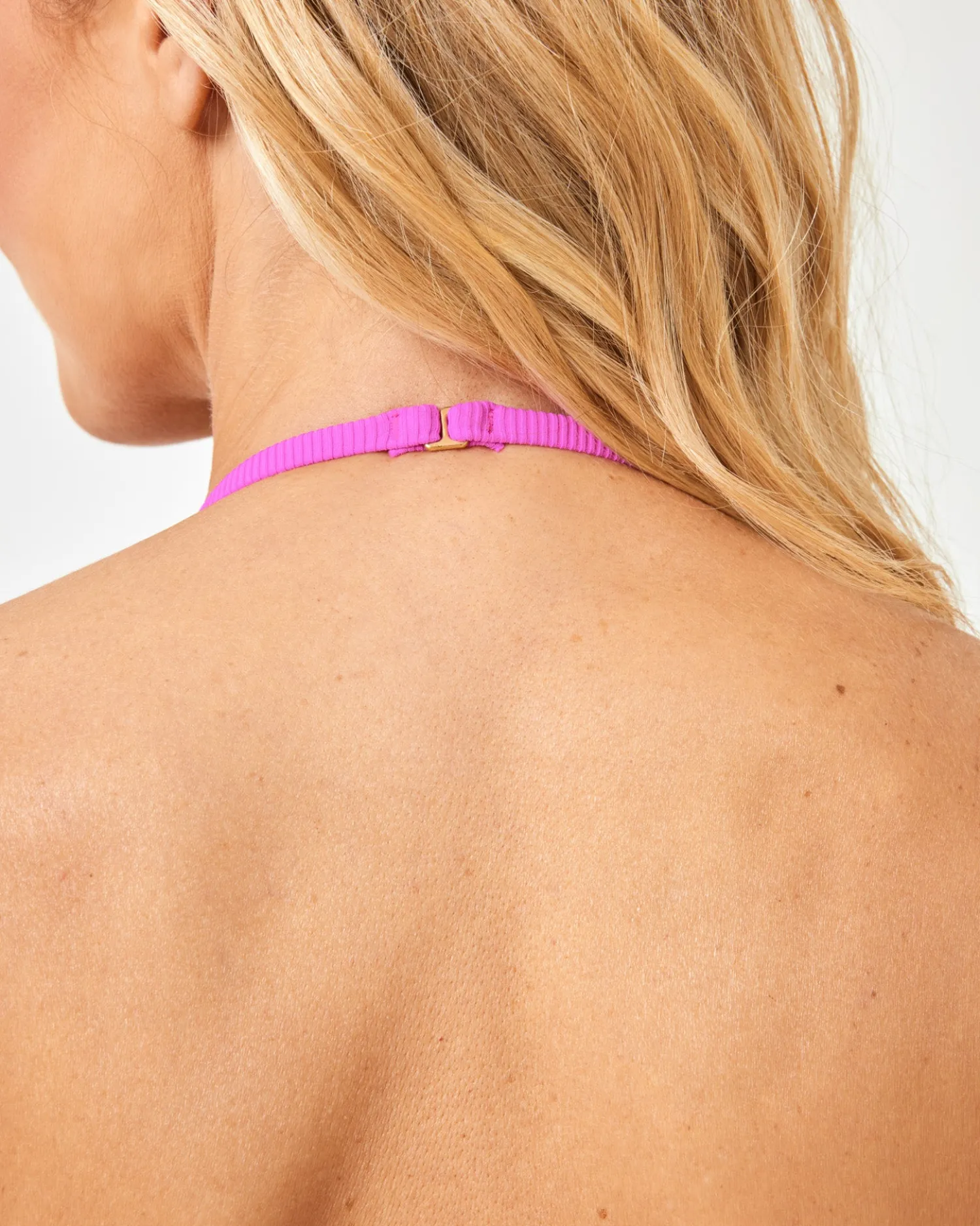 Discount Lindsay Bikini Top - Bright Fuchsia Triangle|Bikini Tops