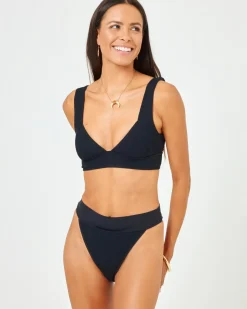 Outlet Lola Bikini Bottom - Black Classic|Bitsy