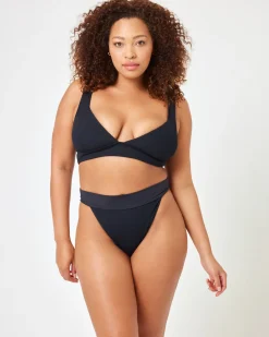 Outlet Lola Bikini Bottom - Black Classic|Bitsy