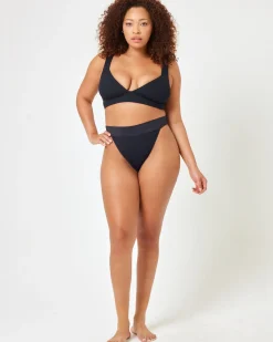 Outlet Lola Bikini Bottom - Black Classic|Bitsy