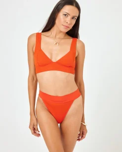 Online Lola Bikini Bottom - Pimento Classic|Bikini Bottoms