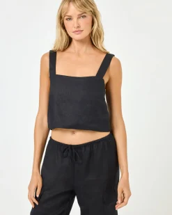 Clearance Long Island Top - Black Sets|Tops