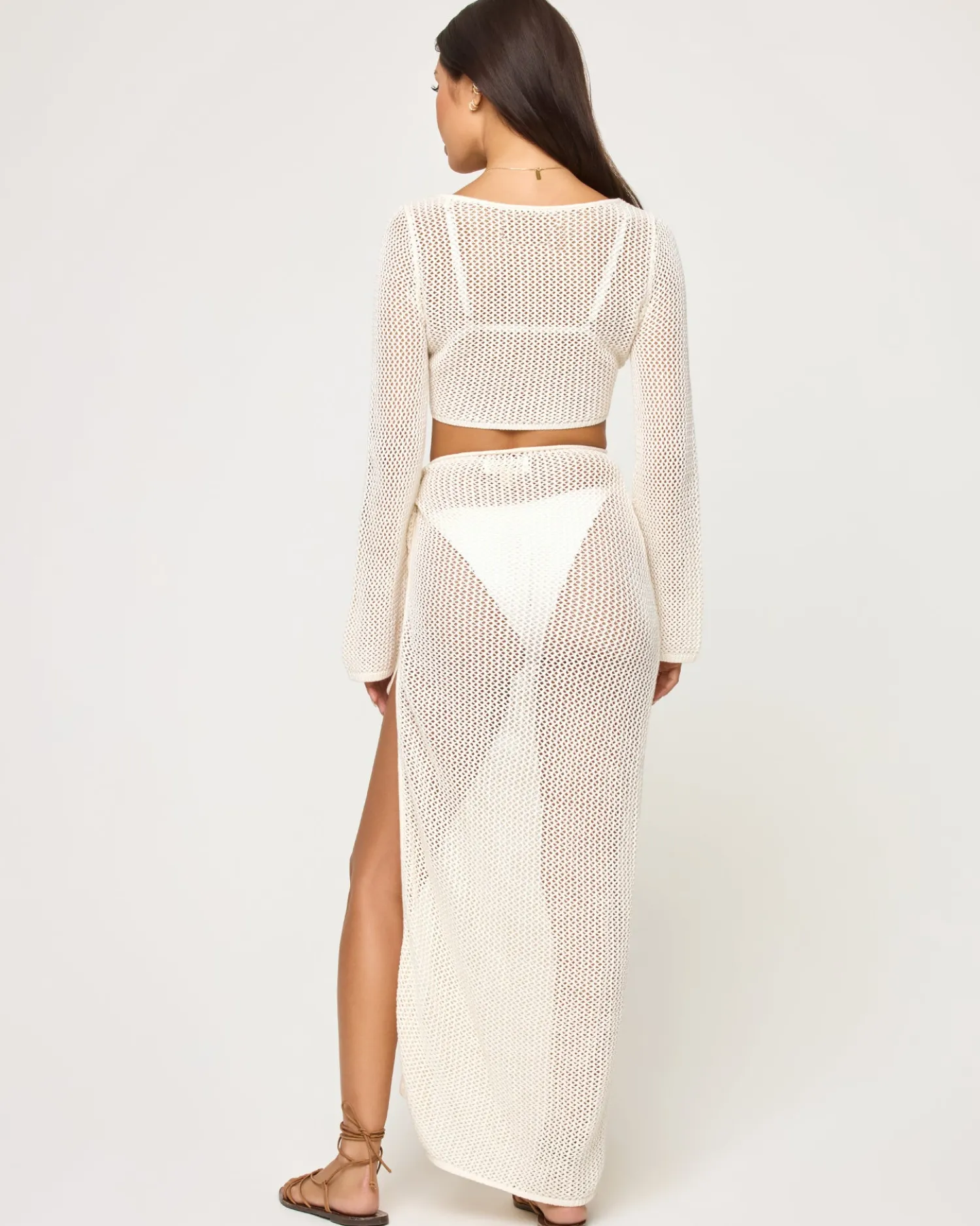 Sale Los Cabos Top - Cream Sets|Cover-ups