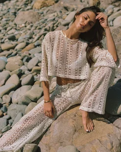 Hot X Anthropologie Gigi Top - Natural Cover-ups|Tops