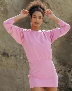 Outlet X Anthropologie Groove Dress - Pink Lady Dresses