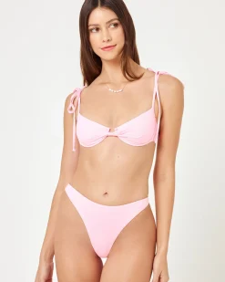 Best x JVS Kerri Bikini Top - Crystal Pink Underwire|Bikini Tops