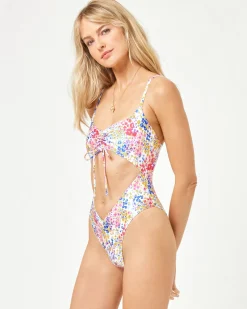 Best x JVS Printed Solana One Piece - Between Blooms One Pieces