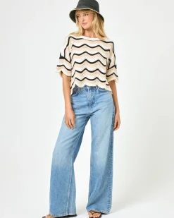 Fashion Make Waves Sweater - Costa Nova Waves Sets|Loungewear
