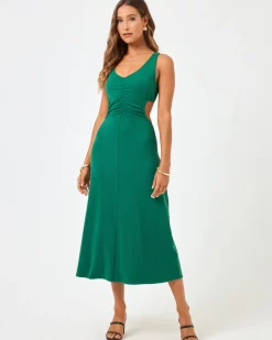 Outlet Margot Dress - Emerald Dresses