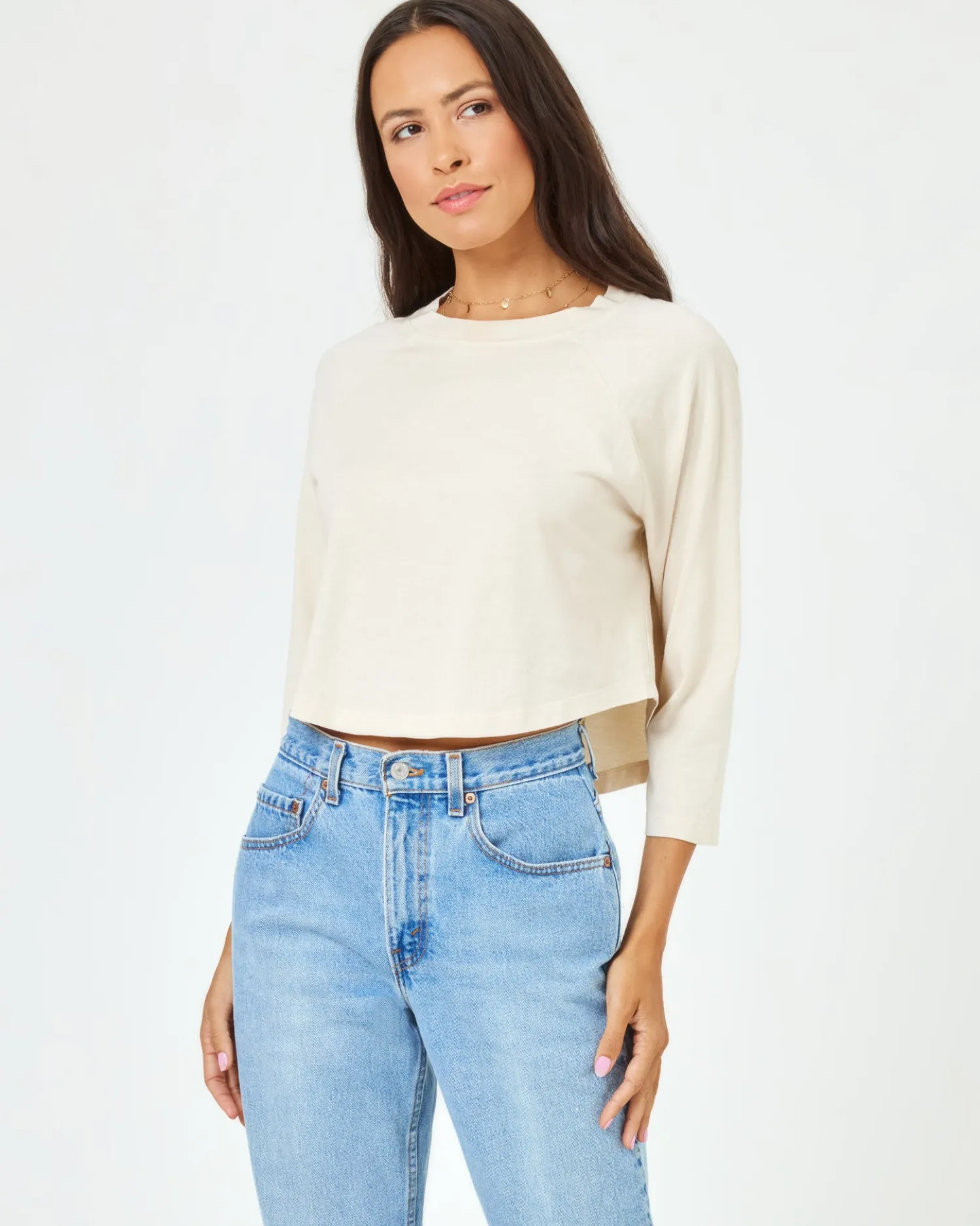 Discount Mel Tee - Tapioca Basics|Tops