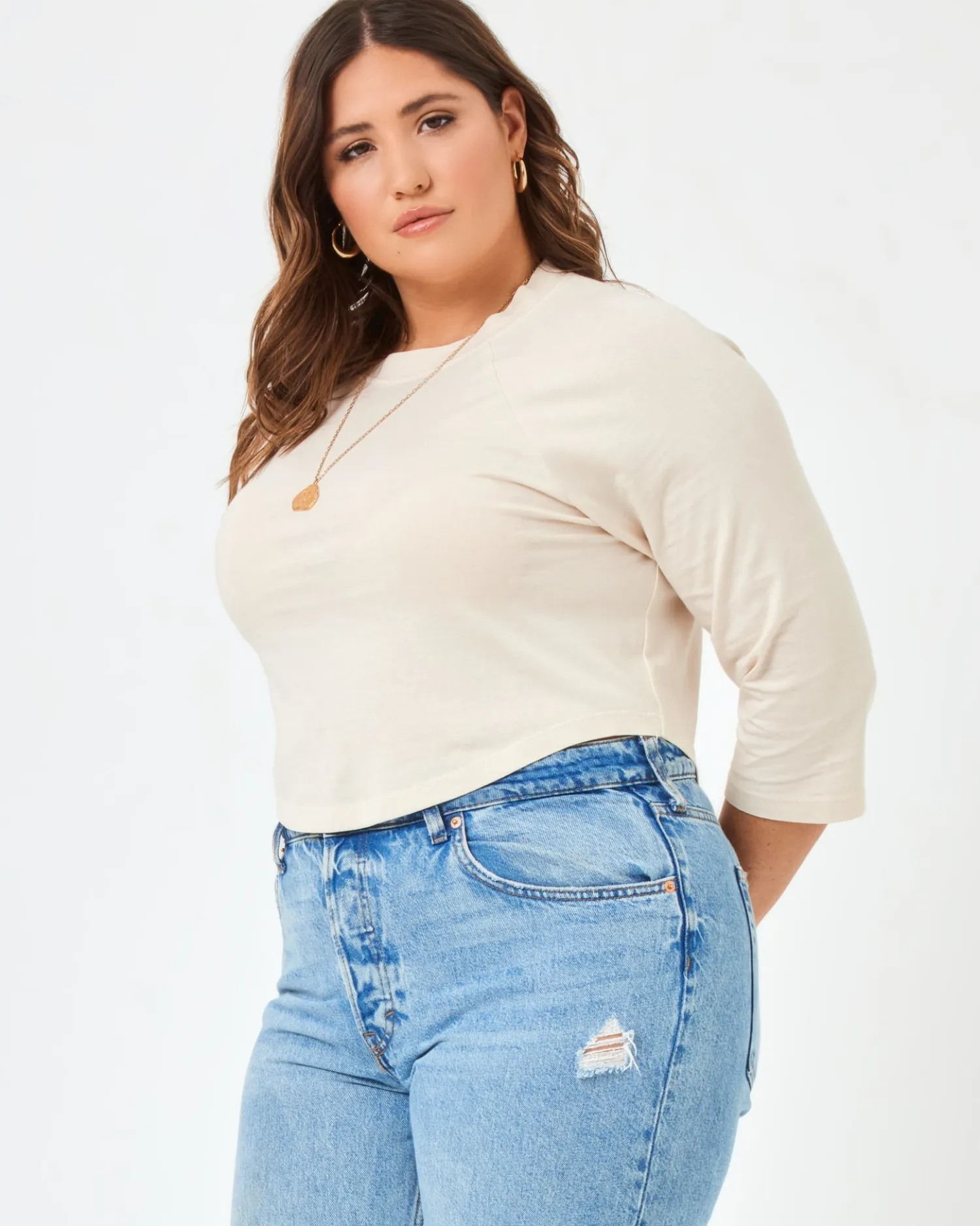 Discount Mel Tee - Tapioca Basics|Tops