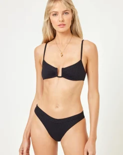 Sale Mercer Bikini Bottom - Black Classic|Bikini Bottoms