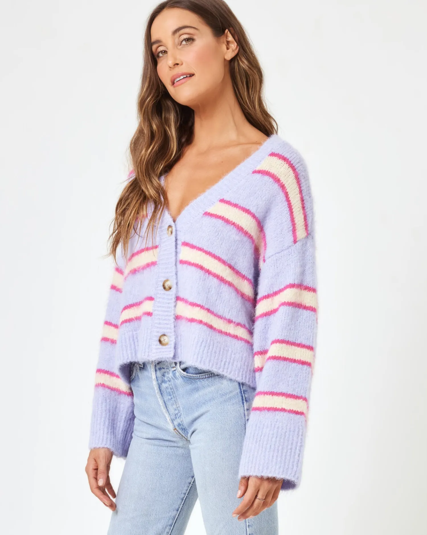 Clearance Montauk Sweater - Sandy Dune Stripe Sets|Loungewear