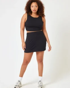 Online Nolan Skort - Black Bottoms