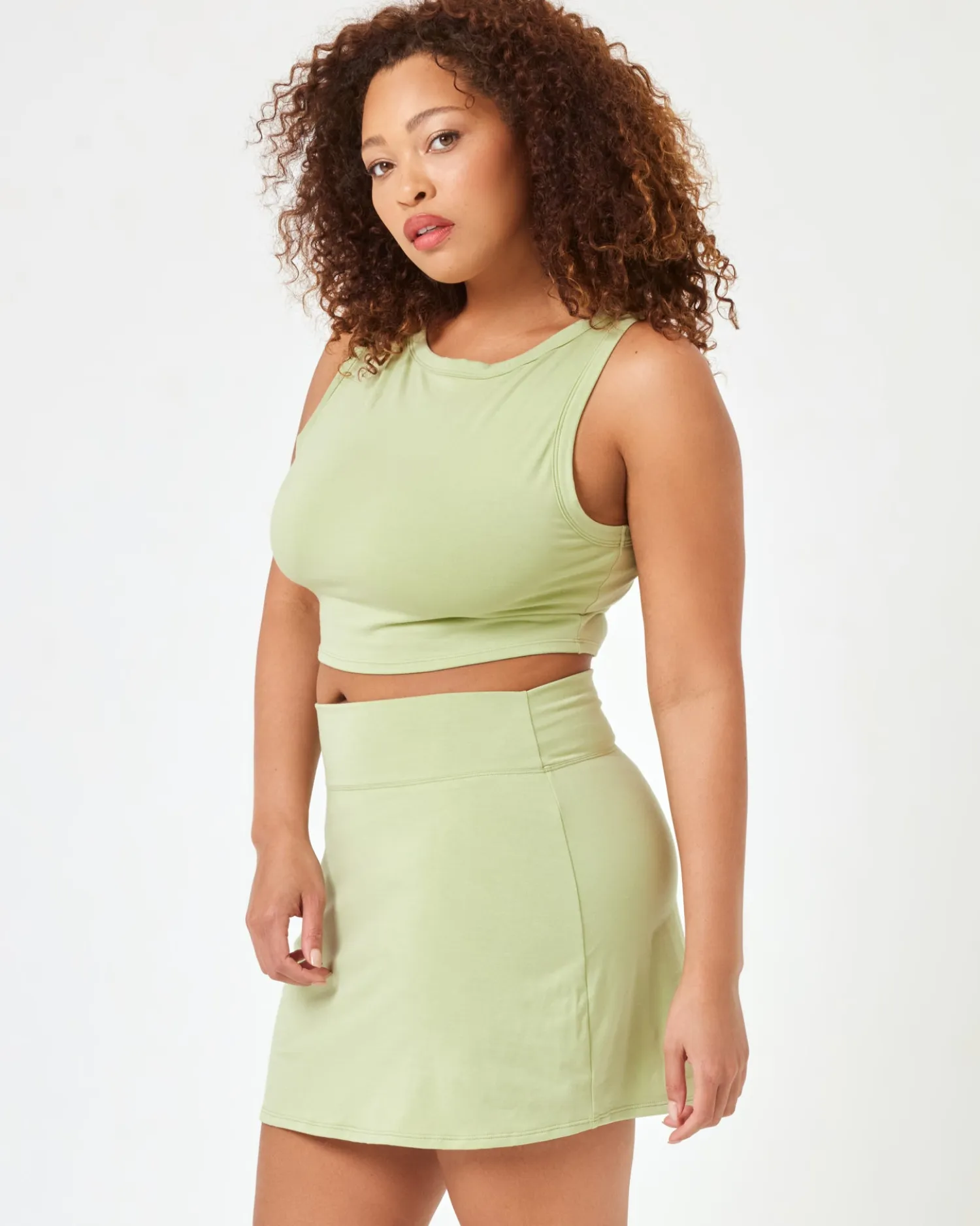 Fashion Nolan Skort - Celery Bottoms