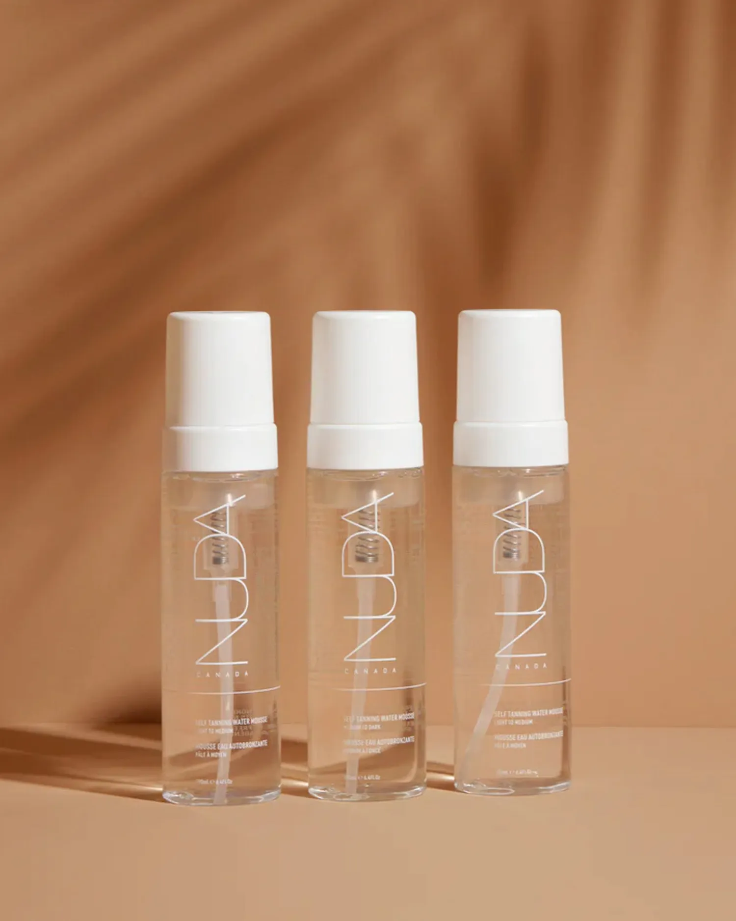 New NUDA Self Tanning Water Mousse Body
