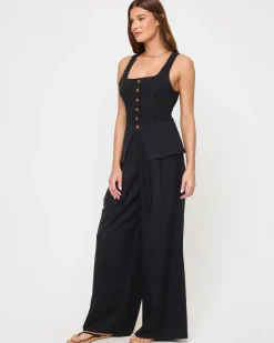 New Palma  Pant - Black Sets