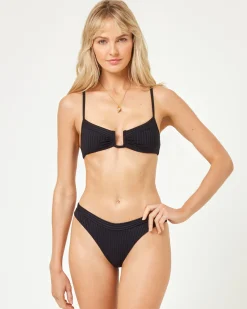 Fashion Peyton Bikini Top - Black Bralette|Bikini Tops