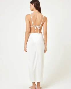 Outlet Portela Sarong - Cream Cover-ups