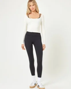 Online Prima Top - Cream Tops & Bras