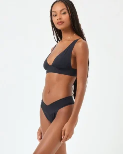 Online Quinn Bikini Bottom - Black Classic|Bikini Bottoms