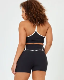 Online Revel Top - Black-Cream Tops & Bras